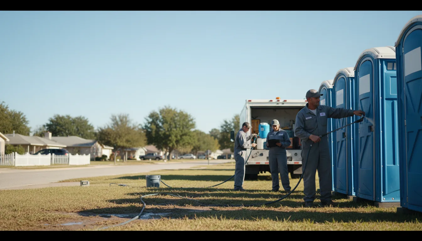 Long-Term Portable Toilet Rental in Whitmore, CA near me